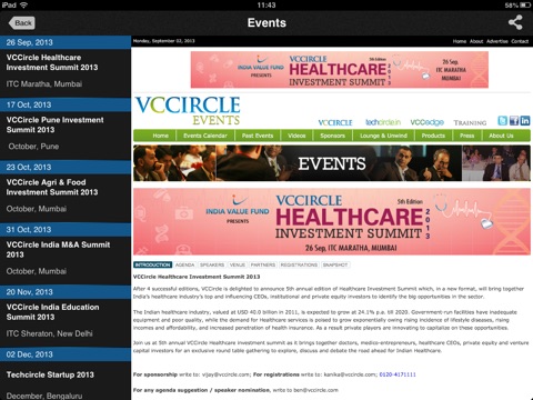 VCCircle For iPad screenshot 4