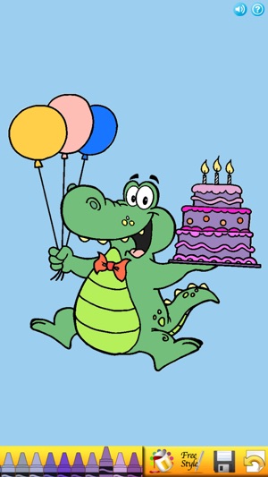 Birthday Coloring Book!(圖1)-速報App