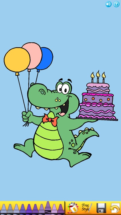 Birthday Coloring Book!