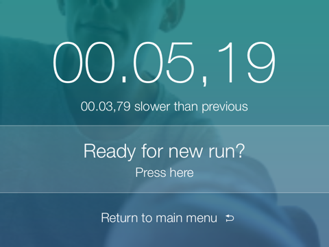 Screenshot #6 pour Sprint App - Automatic stopwatch