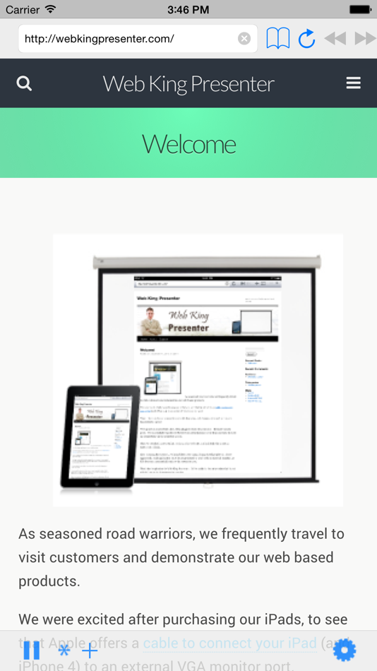Web King Presenter Free - 1.8.0 - (iOS)