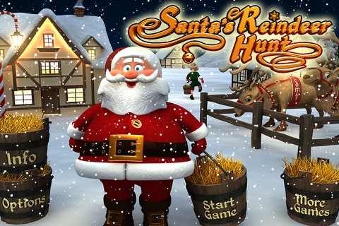 Santa's Reindeer Hunt - Mega 3D Christmas Maze screenshot 2