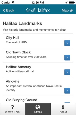 Stroll Halifax screenshot 2