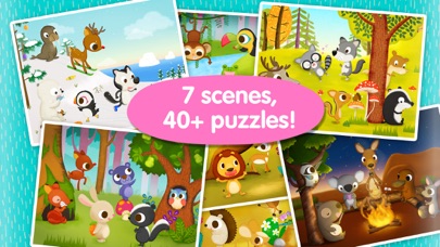 Wildlife Jigsaw Puzzles Lite iPhone screenshot