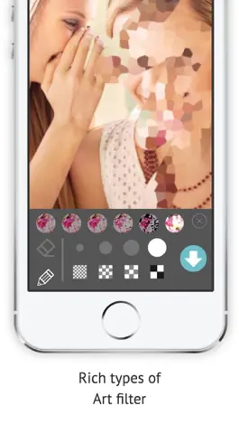 Game screenshot Mosaic & Blur photo editor apk