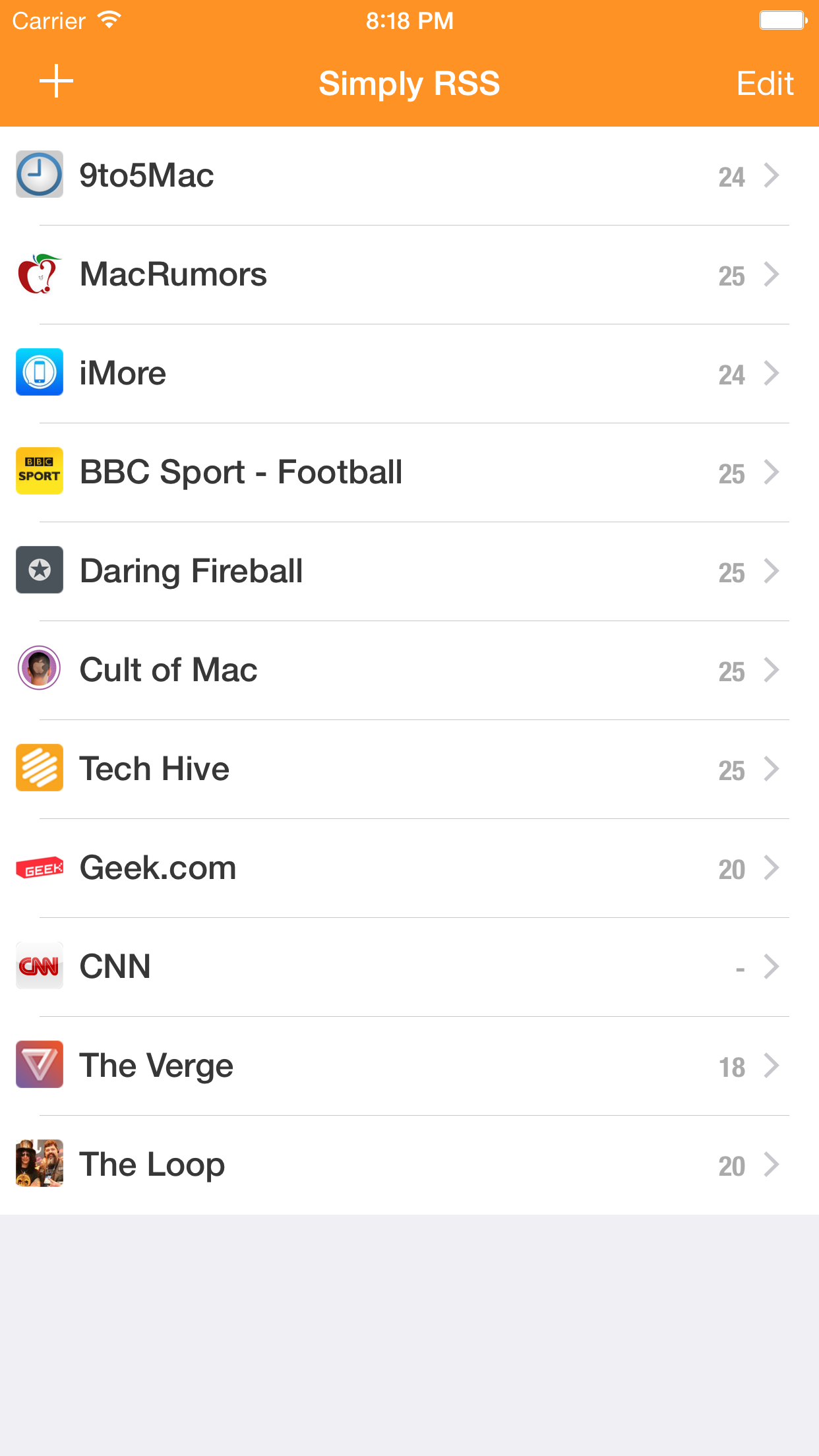 Simply RSS - A Free & Clean RSS News Reader