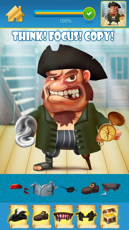 My Pirate Adventure Draw And Copy Game - The Virtual Dress Up Hero Edition - Free App