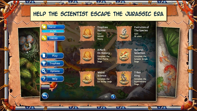 Jurassic Mahjong Solitaire Free screenshot-4