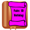 ChristApp, LLC - Fake ID Holiday アートワーク