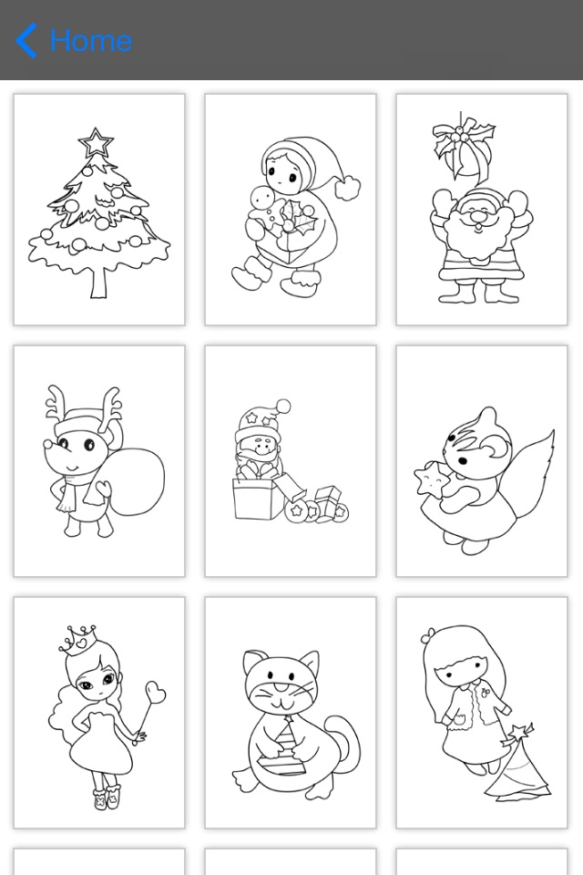 Kids Paint Xmas screenshot 4