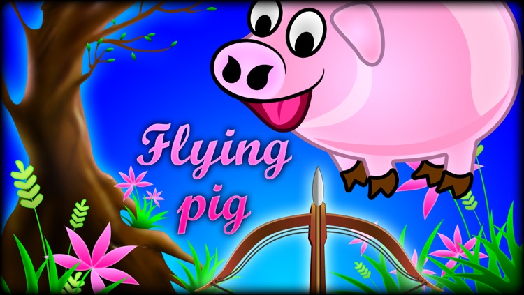 Kill the Flying Pigs - Funny shooting and hunting arcades game