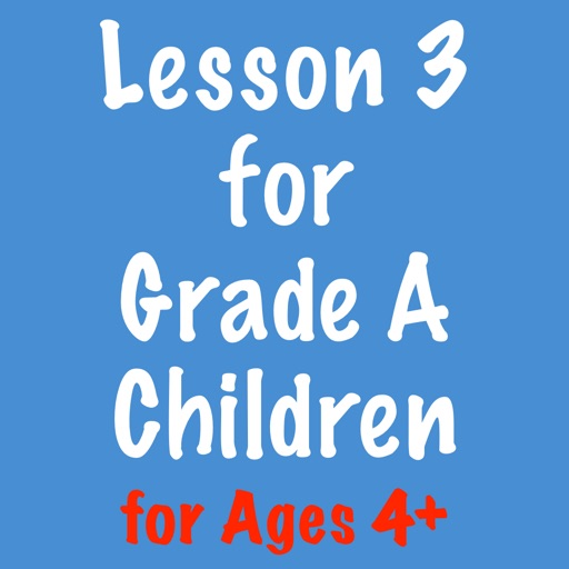 English Lesson 3 for Grade A Kids