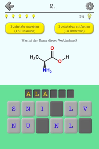 Amino Acids: Quiz & Flashcards screenshot 2