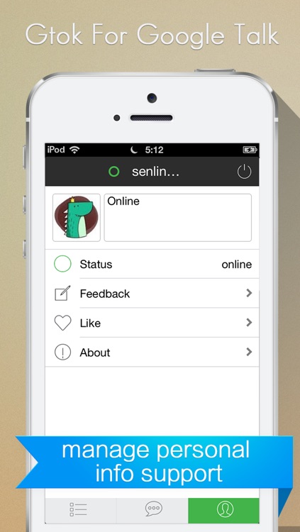 Gtok Pro for Google talk--voice chat support
