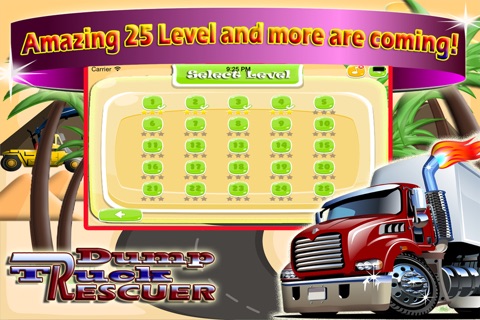 Dump Truck Rescuer PRO - Construction Trucker Vehicle In Action screenshot 2