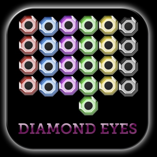 Amazing Diamond Eyes Jewels Game Icon