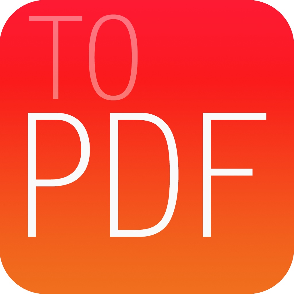 To PDF - Convert Pages and Keynote to PDF