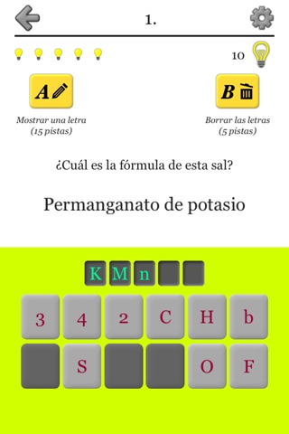 Inorganic Acids, Ions & Salts screenshot 4