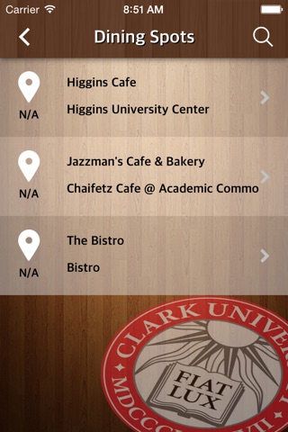 Clark Dining Services screenshot 3