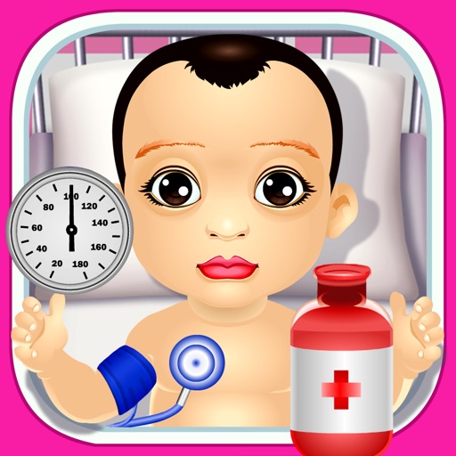 Baby Little Throat & Ear Doctor - play babies skin doctor's office games for kids icon