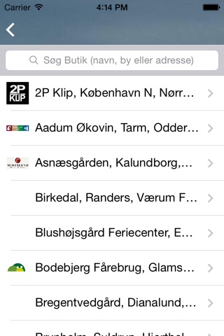 Øko-appen screenshot 2