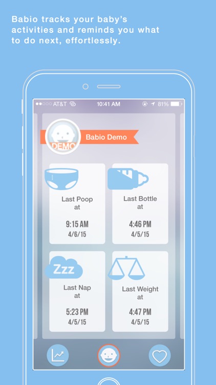 Babio - Baby Activity Tracker & Reminder, Simplified
