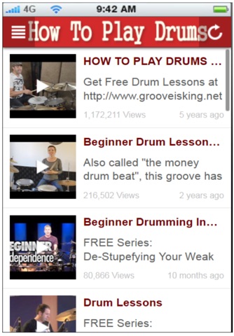 How To Play Drums+: learn how to play drums the easy way screenshot 2