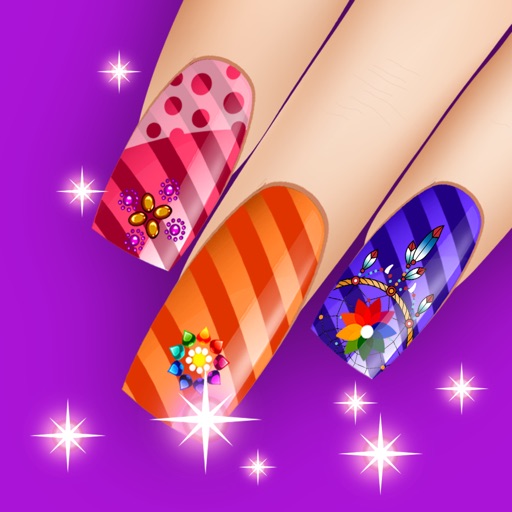 A Nail Art Salon Dress-Up For Kim Kardashian - Celebrity Princess Spa Make-over & Make-up Design Look Games For Girls icon