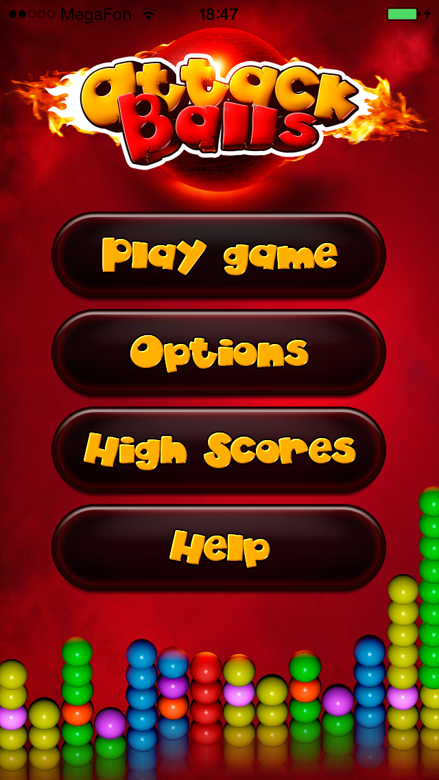 Attack Balls - New Bubble Shooter Game (Best Cool & Funny Games For Girls & Kids - Touch Top Fun) Screenshot 1