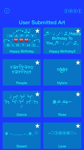 Cool Text Art Free - Add fun emoticons to messages or social network updates with the greatest of ease!のおすすめ画像1