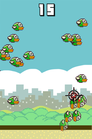 Shoot Flappy - Free Range Bird Hunt screenshot 2