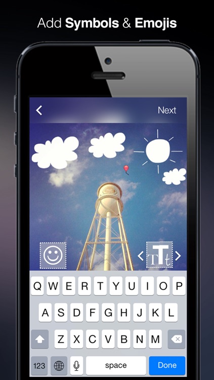 Trill - Text over Photo or Image