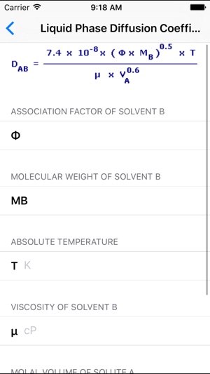 Chemical Engineering Calculators(圖1)-速報App