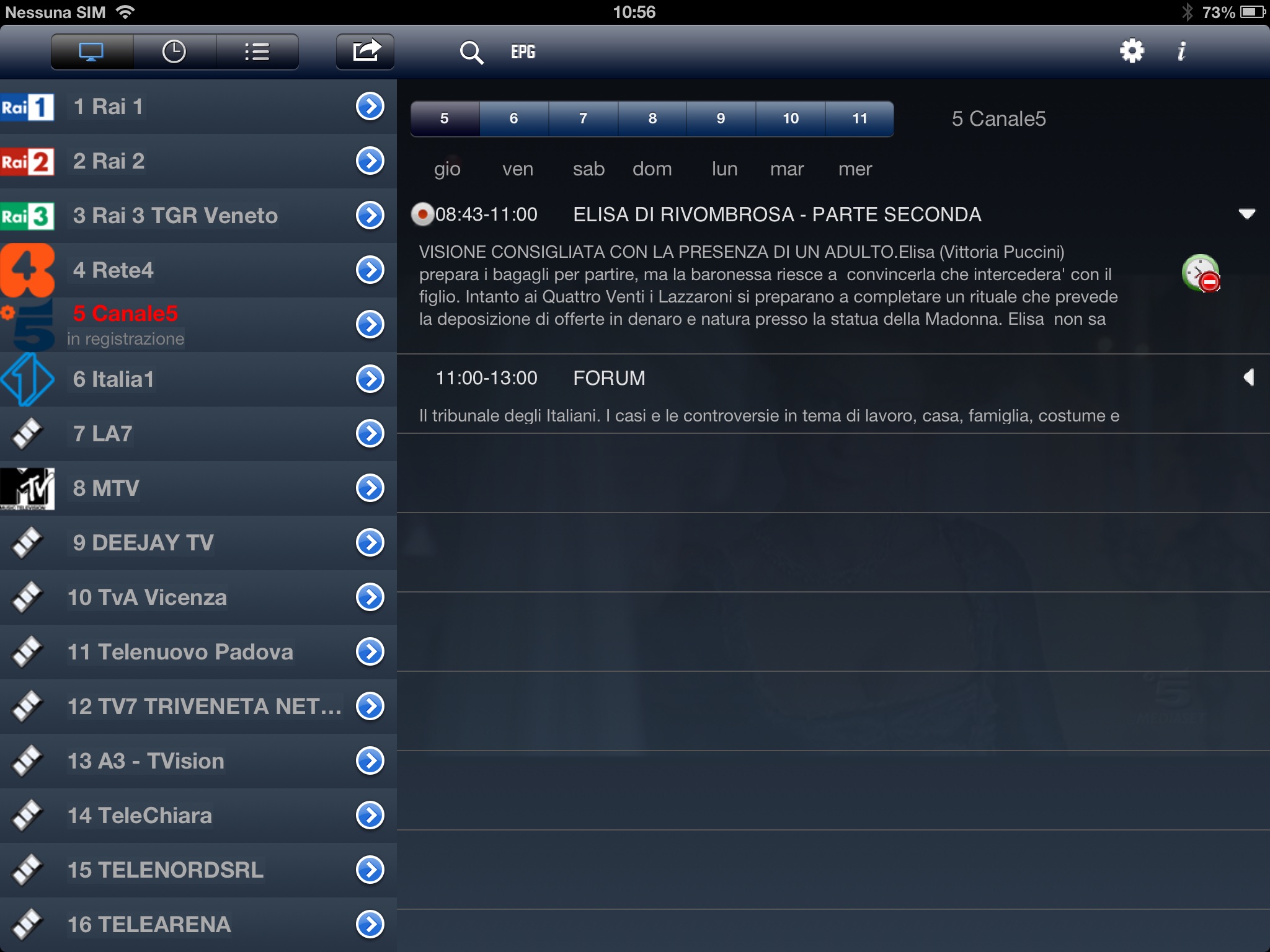 Wi.TV for iPad screenshot 3