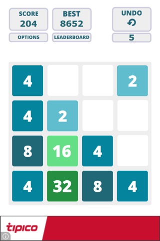 2048 Hard Puzzle Edition screenshot 2
