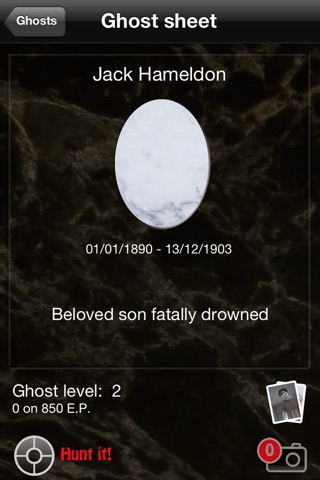 I Ghost You! Detect and hunt ghosts in AR then share pictures screenshot 3