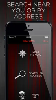 killer gps: crime scene, murder locations and serial killers iphone screenshot 2