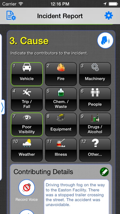 Incident Report