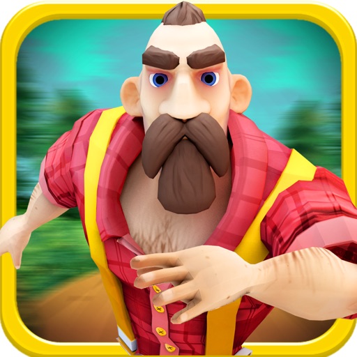 Woody RUN -Escape from Jungle Bear chase icon