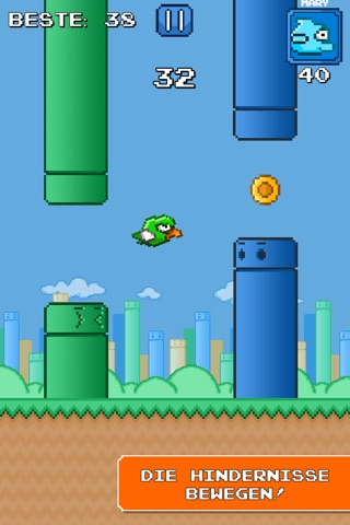 Flappy Buddies: A tiny bird and its fish friends adventure screenshot 3