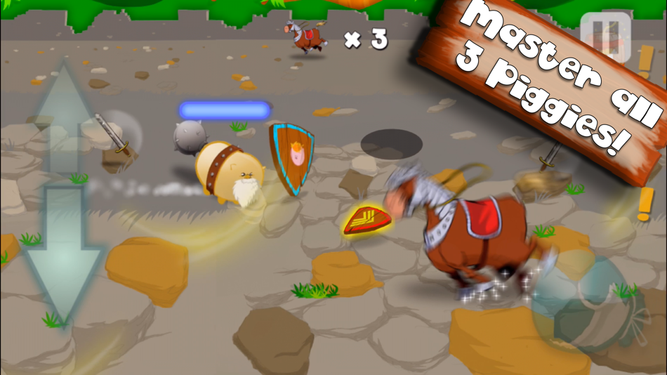 #4. Piggy Punch - Super Crazy Wacky Runner! (iOS) 由: Workhorse Bytes