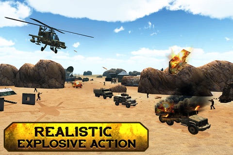 Mount Helicopter Combat 3D screenshot 3