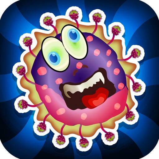 Splatz Virus Outbreak Challenge Pro - A Popping Bacteria Puzzle Splat Saga Icon