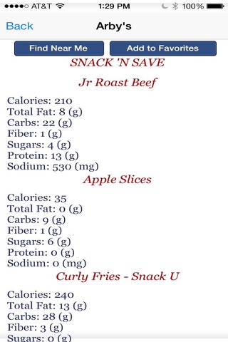 Dash Diet Helper - Fast Food Restaurants Low Sodium Items screenshot 4