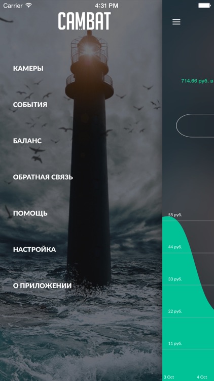 Cambat облачное видеонаблюдение