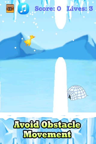 Flappy Ice Duck screenshot 3