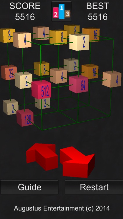 2048 Cube 3D