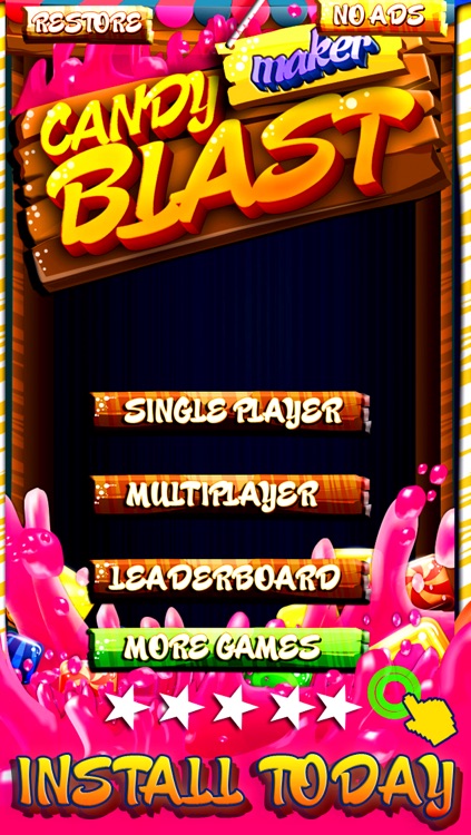 Candy Maker Blast Puzzle Games - Fun Dessert Swapping Game For iPhone And iPad HD FREE screenshot-4