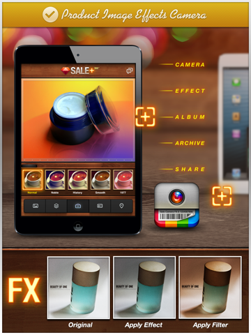 Скриншот из SALE Camera - marketing camera effects plus photo editor