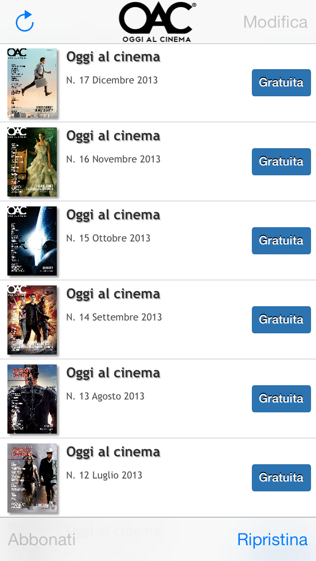 How to cancel & delete Oggi Al Cinema from iphone & ipad 2